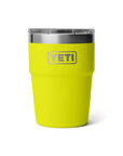 Yeti Rambler 16 oz Stackable MagSlider Cup Firefly Yellow - Booley Galway