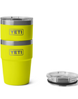 Yeti Rambler 16 oz Stackable MagSlider Cup Firefly Yellow - Booley Galway