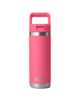 Yeti Rambler 18 oz Colour Straw Cap Bottle Tropical Pink - Booley Galway