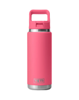 Yeti Rambler 26 oz Colour Straw Cap Bottle Tropical Pink - Booley Galway