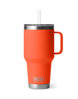 Yeti Rambler 35 oz Straw Mug Papaya - Booley Galway