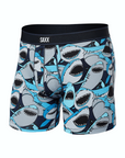 Saxx Men's Daytripper Comfort Stretch Boxer Brief 5 in Shark Tank Camo / Navy - Booley Galway