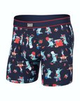 Saxx Men's Daytripper Comfort Stretch Boxer Brief 5 in Tailgator BBQ / Maritime - Booley Galway