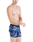 Saxx DropTemp Cooling Cotton Boxer Brief 5 in - 2 Pack Daybreak Camo / Black - Booley Galway