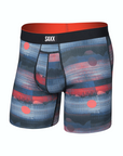 Men's Multi-Sport Mesh Performance Boxer Brief 6 in - Mystery Peaks / Multi