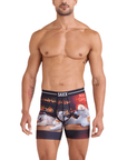 Saxx Men's Volt Breathable Mesh Boxer Brief 6 in Da Bears / Multi - Booley Galway