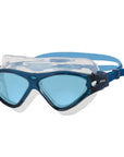 Zoggs Tri-Vision Mask Navy / Blue / Tinted Blue Lens - Booley Galway