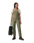 Fjallraven Women's Vardag Dungaree Trousers Green - Booley Galway