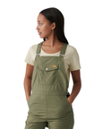 Fjallraven Women's Vardag Dungaree Trousers Green - Booley Galway