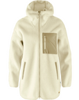 Fjallraven Women's Vardag Pile Fleece Long Chalk White - Booley Galway