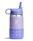 Hydro Flask Kids Wide Mouth 12 oz Bottle Wisteria - Booley Galway
