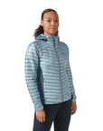 Rab Women's Cirrus Flex 2.0 Hooded Jacket Citadel - Booley Galway