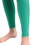 Icebreaker Women's 200 ZoneKnit Merino Leggings Green Glory / Fresh - Booley Galway