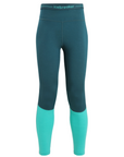 Icebreaker Women's 200 ZoneKnit Merino Leggings Green Glory / Fresh - Booley Galway