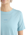 Icebreaker Women's ZoneKnit Merino S/S T-Shirt Haze - Booley Galway