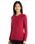 Women's 260 Tech Top L/S Crewe Cherry - Booley Galway