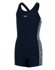 Speedo Kids Leaderback Legsuit Navy / Pink - Booley Galway