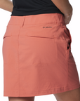 Columbia Women's Saturday Trail Skort Dark Coral - Booley Galway