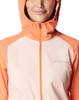 Columbia Women's Heather Canyon Softshell Jacket Peach Blossom / Sunset Orange - Booley Galway
