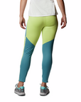 Women's Roffe Ridge Windblock Legging Canyon Blue / Voltage - booley