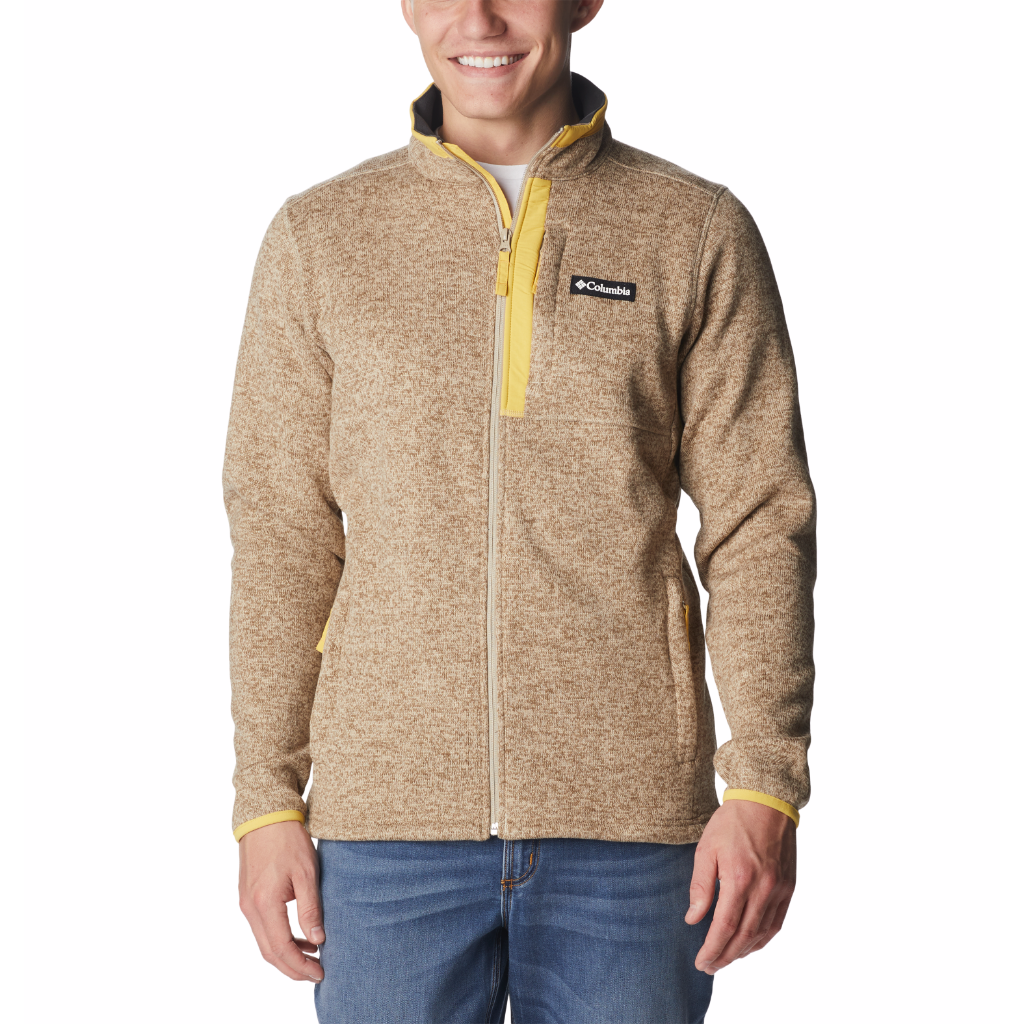 Men's sweater fleece jacket best sale