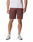 Columbia Men's Washed Out Printed Shorts Light Raisin Hammocked - Booley Galway