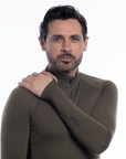 Artilect Men's Flatiron 185 1/4 Zip Deep Olive / Black - Booley Galway