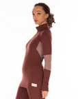 Artilect Women's Darkhorse 185 Zoned 1/4 Zip Andorra / Twilight Mauve - Booley Galway