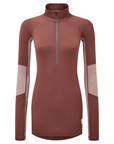 Artilect Women's Darkhorse 185 Zoned 1/4 Zip Andorra / Twilight Mauve - Booley Galway