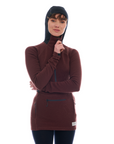 Artilect Women's Sundown 250 1/2 Zip Hoodie Andorra Black - Booley Galway