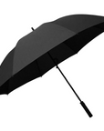 30in Fiberglass Golf Umbrella Black - booley Galway