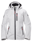 Helly Hansen Women's Crew Hooded Midlayer Jacket White - Booley Galway