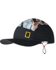 Buff 5 Panel Explore Cap National Geographic Reige Black - Booley Galway