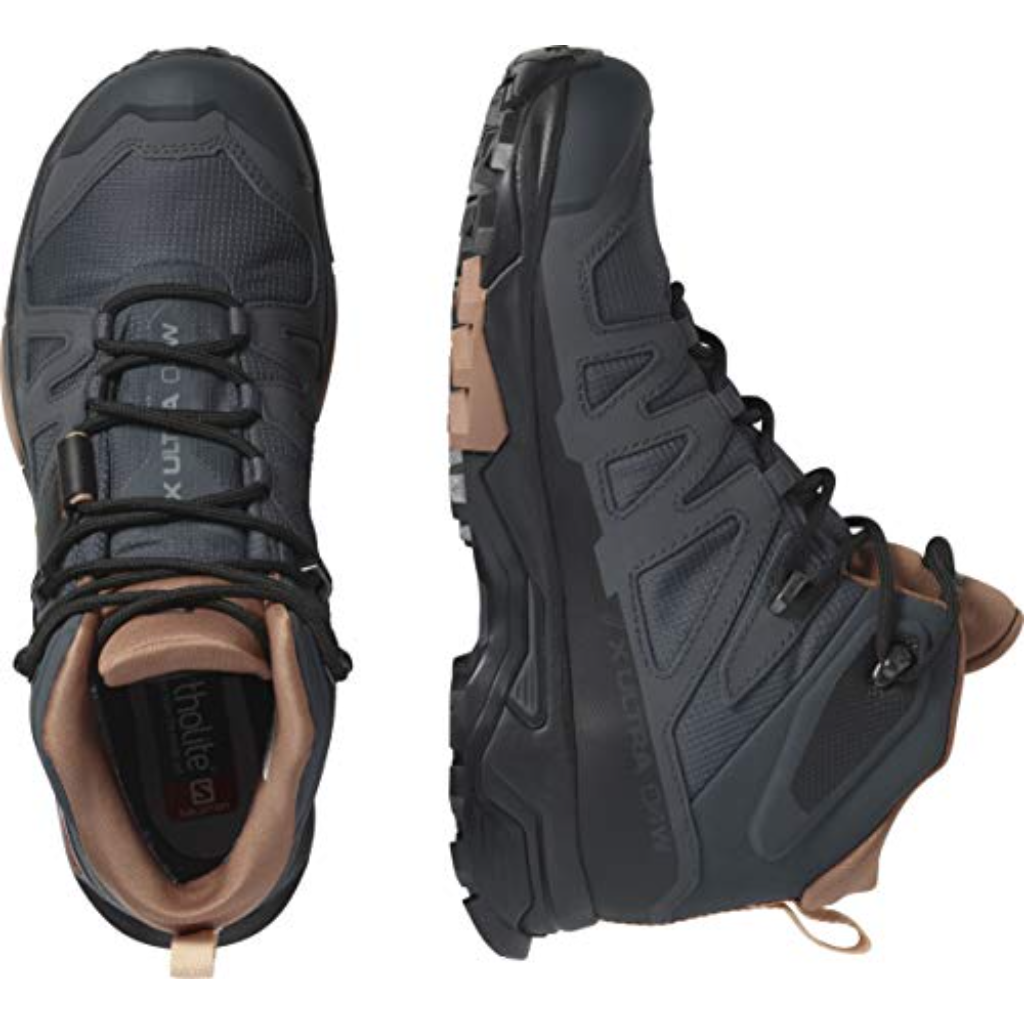 Salomon Women's X Ultra 4 Mid GTX Ebony / Mocha Mousse / Almond Cream - Booley Galway