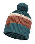 Buff Knitted Beanie Elon Dusty Blue - Booley Galway
