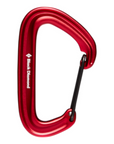 Black Diamond Litewire Carabiner Red - Booley Galway