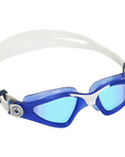 Aqua Sphere Kayenne Goggle Mirror Lens Dark Blue / White - Booley Galway