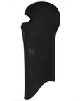 Buff Merino Lightweight Balaclava Solid Black - Booley Galway