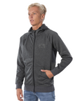 Rip Curl Men's Wetland Anti Series Fleece Pewter Grey Marl - Booley Galway