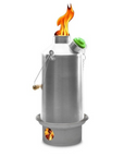 Kelly Kettle Base Camp 1.6L Stainless Steel - Booley Galway