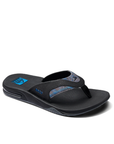 Reef Men's Fanning Black / Pool Palm - Booley Galway