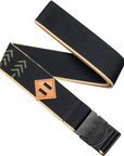 Arcade Blackwood Belt - Repreve Black / Khaki - Booley Galway