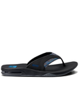 Reef Men's Fanning Black / Pool Palm - Booley Galway