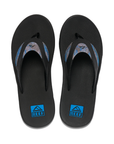 Reef Men's Fanning Black / Pool Palm - Booley Galway