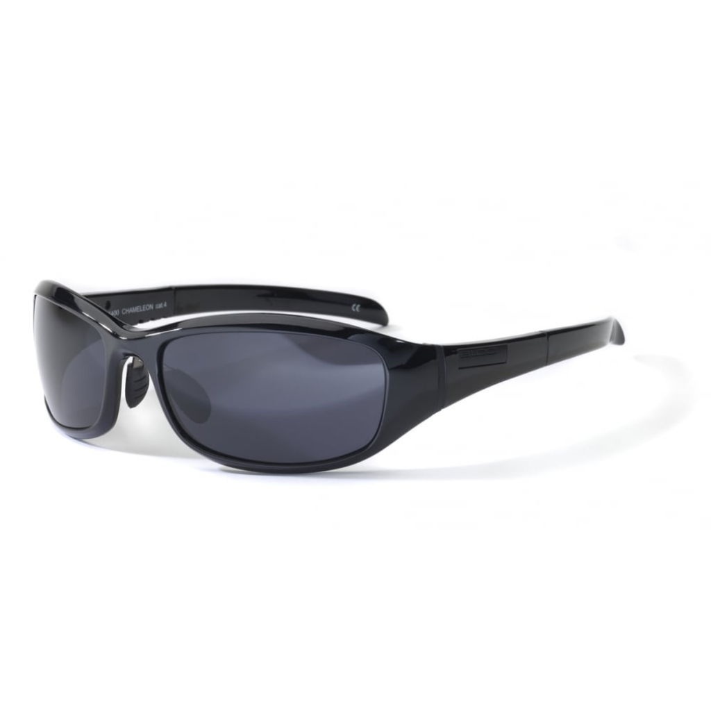 BLOC Chameleon Shiny Black / Grey Flash Lens - Booley Galway