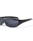 BLOC Chameleon Shiny Black / Grey Flash Lens - Booley Galway