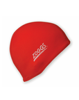 Zoggs Deluxe Stretch Swimming Cap Red - Booley Galway