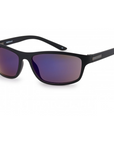 Hornet 2 Matt Black / Blue Mirror Lens - Booley Galway