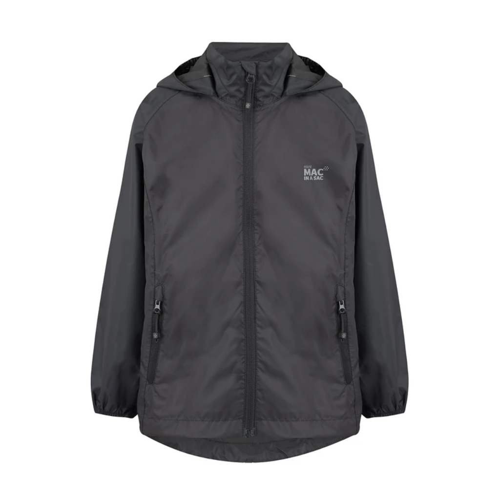 Mac in a Sac Kids Origin Jacket Jet Black - Booley Galway