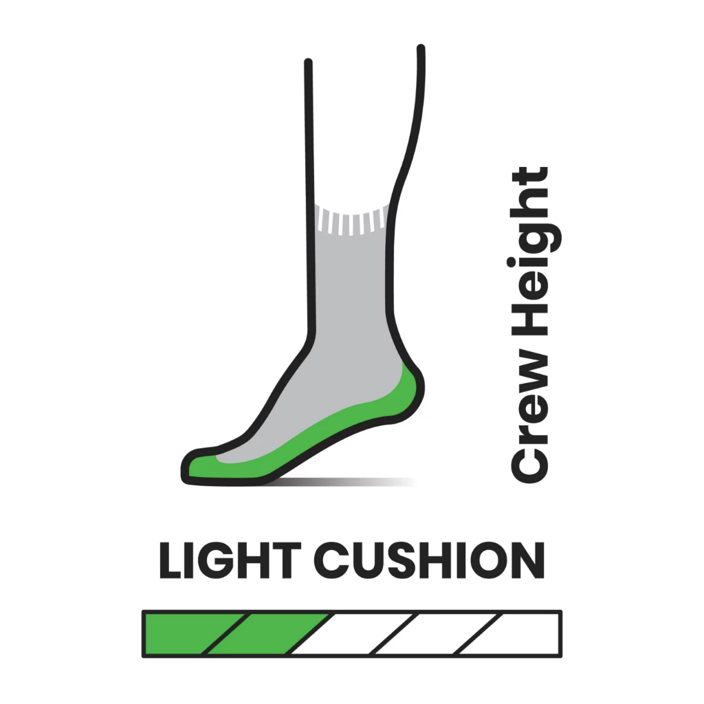 Smartwool Women's Hike Classic Edition Light Cushion Crew Socks - Booley Galway